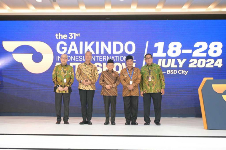 Resmi Dibuka Wapres Ma'ruf Amin, Ini 4 Pesan Buat Industri Otomotif