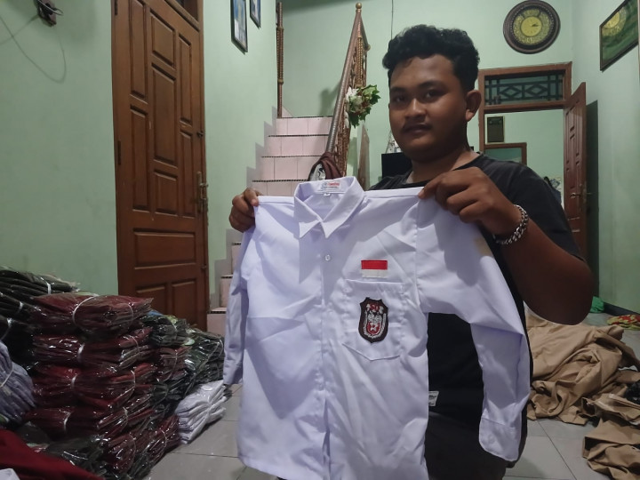 Ajaran Baru, Produsen Seragam Sekolah di Jepara Kebanjiran Orderan