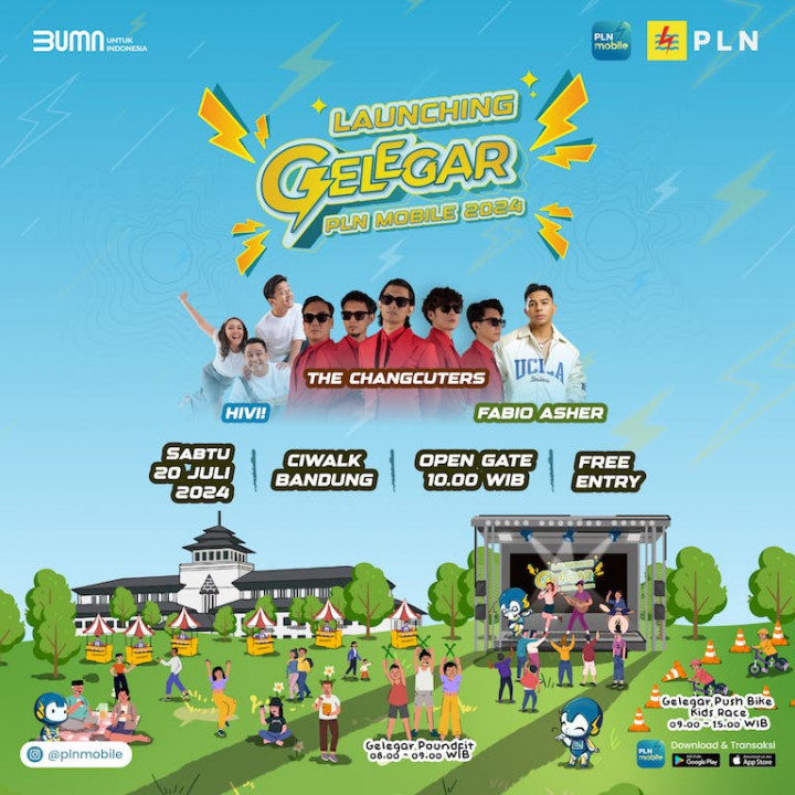 Catat Tanggalnya! PLN Bagi-bagi Hadiah untuk Pelanggan dalam Gelegar PLN Mobile 2024