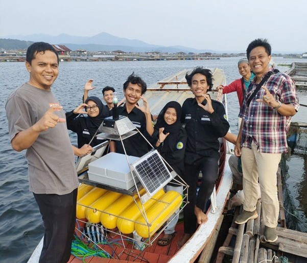 Cakep! Mahasiswa IPB Ciptakan U-Buoy Alat Pencegah Kematian Massal Ikan