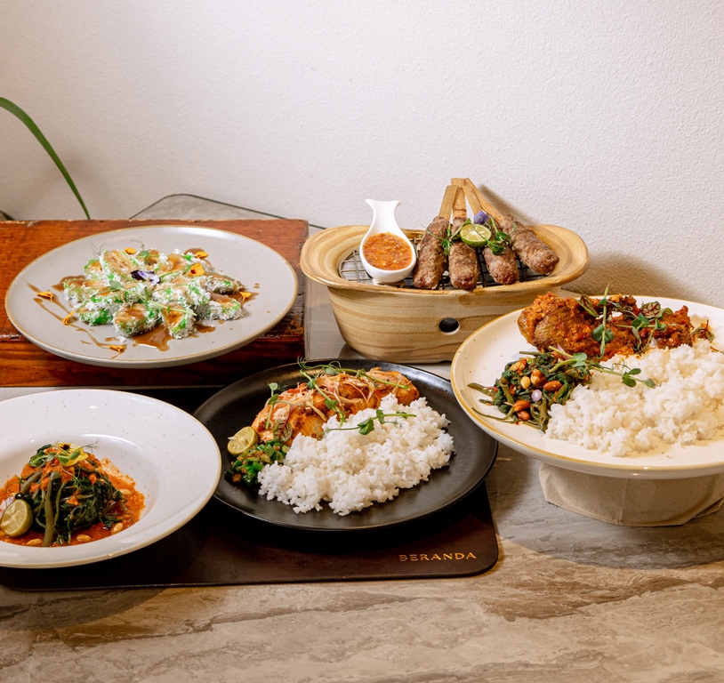 Menu-menu KemBali KeNusa yang ada di Beranda All Dining. Dok. Ist