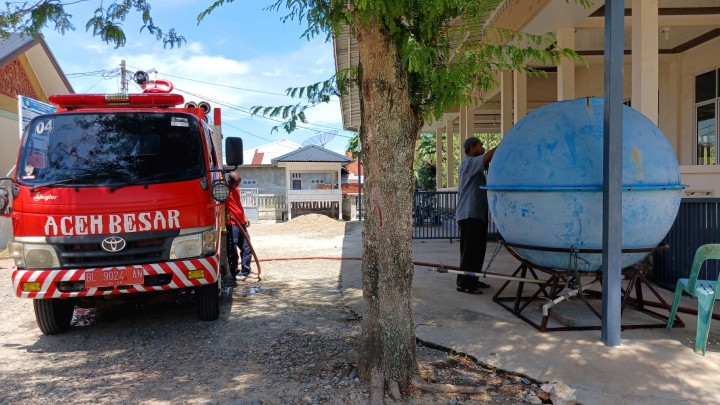Kekeringan Melanda Aceh Besar, Distribusi Air Bersih Masif Dilakukan