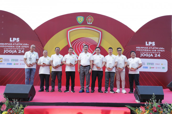 LPS Kejurnas Atletik U16 & Indonesia U18 Open Championships 2024 Resmi Bergulir di Yogyakarta