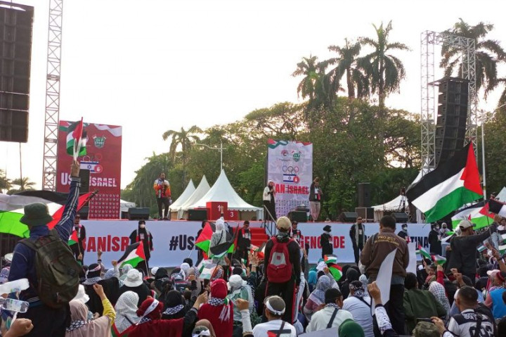 1.598 Personel Dikerahkan Amankan Aksi Bela Palestina