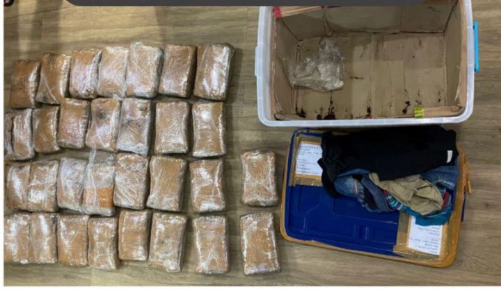 Bandar Narkoba di Kampung Bahari Ditangkap, 30 Kg Ganja Disita