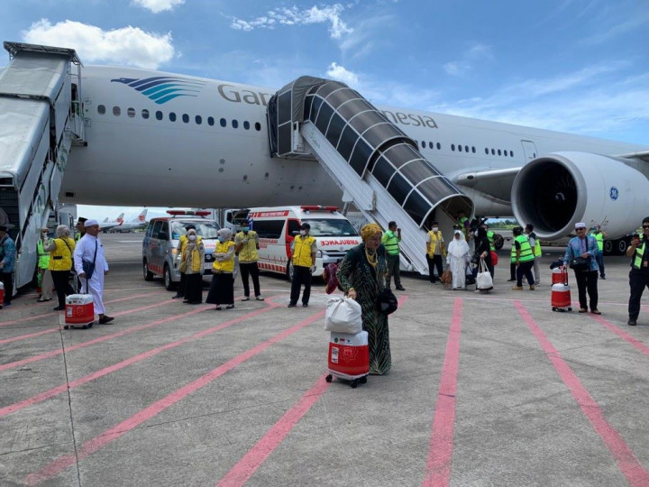 Lebih dari 25 Ribu Jamaah Haji Embarkasi Jakarta Sudah di Tanah Air