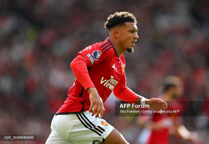 Jadon Sancho Kembali Berseragam Manchester United
