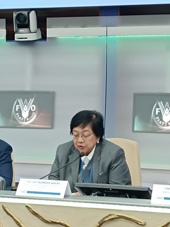 Menteri LHK: Indonesia Puji Publikasi Baru FAO Tentang Keadaan Hutan Dunia 2024