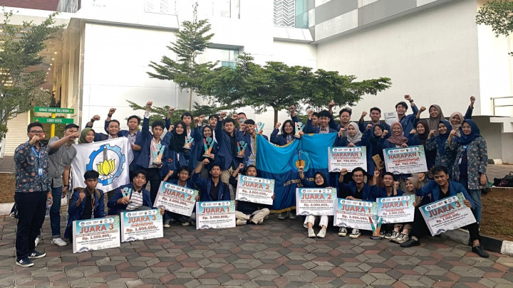 Tim ITS Borong 11 Juara di Olimpiade Vokasi Indonesia 2024