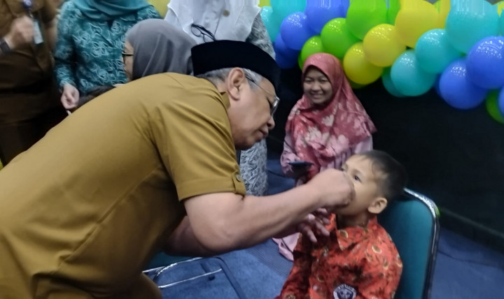 156.904 Anak di Tangsel Ditargetkan Terima Imunisasi Polio