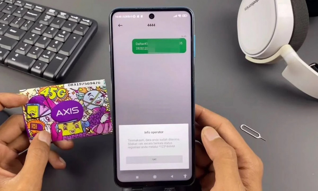 Ilustrasi Kartu Axis