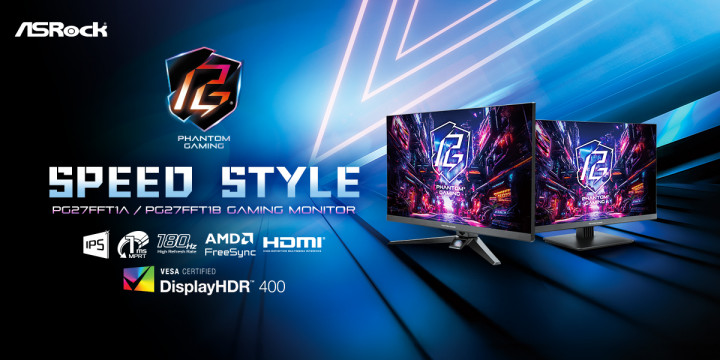 ASRock Rilis Monitor Gaming Baru, Jagokan Refresh Rate 180Hz