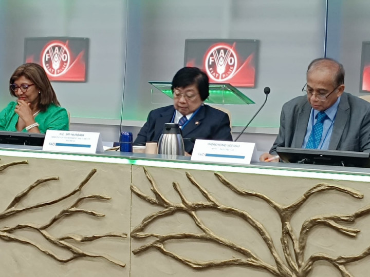 Badan Pangan Dunia Puji Sistem Monitor Hutan Indonesia