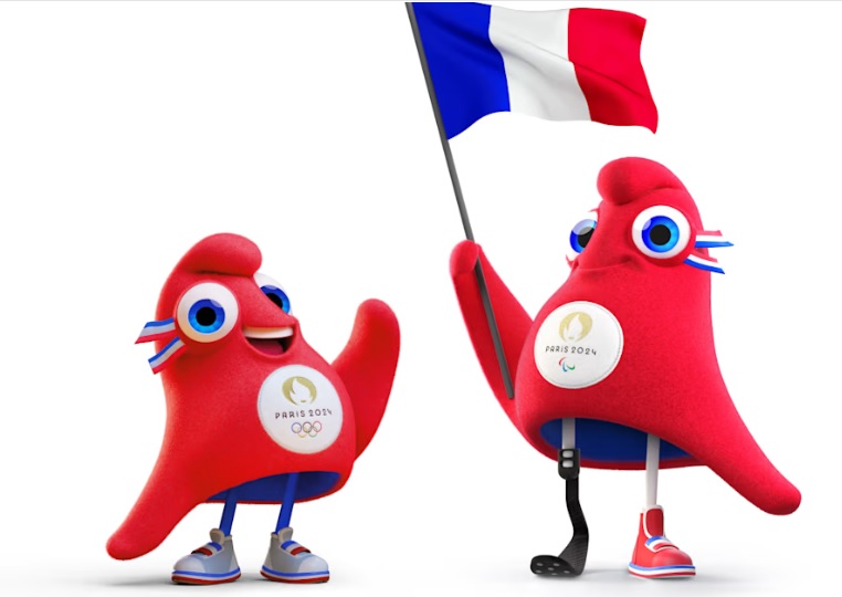 Olympic Phryge, maskot olimpiade Paris yang terinspirasi dari topi Frigia. dok ist