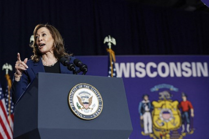 Serang Trump di Wisconsin, Harris: Pilih Negara Penuh Kasih atau Kebencian?