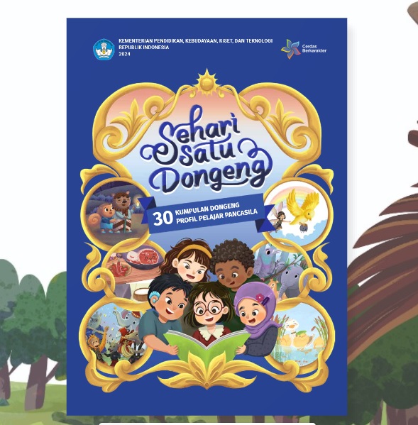 Peringati Hari Anak Nasional, Kemendikbudristek Luncurkan Buku Sehari Satu Dongeng