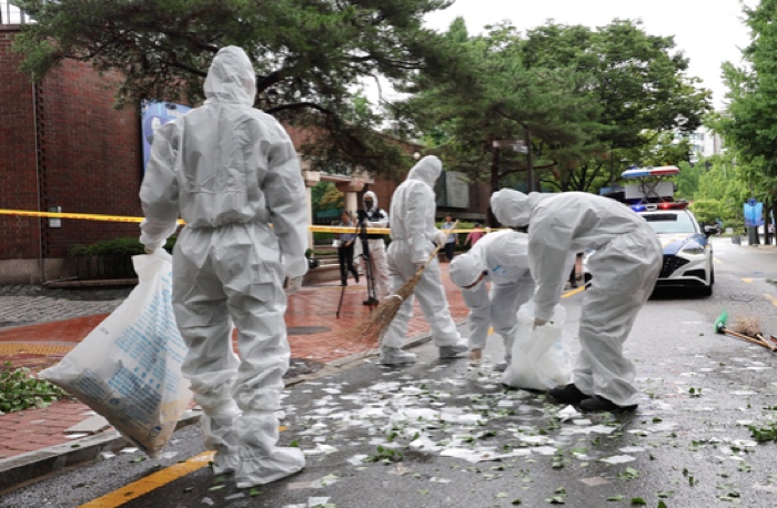 Kantor Kepresidenan Korsel Diserang Balon Berisi Sampah dari Korut