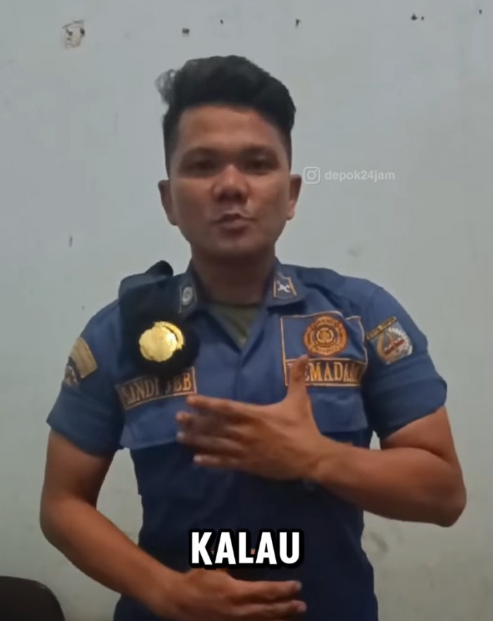 Petugas Damkar Depok yang Viral Singgung Elektabilitas Imam Budi Hartono Menurun