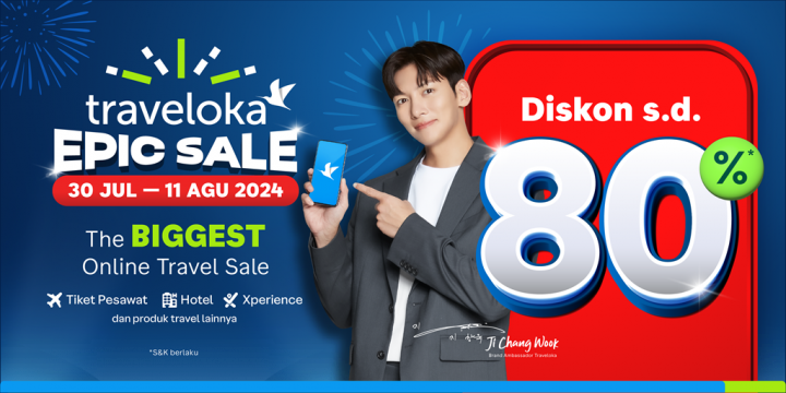 Traveloka Gelar Epic Sale, Klaim Online Travel Sale Terbesar