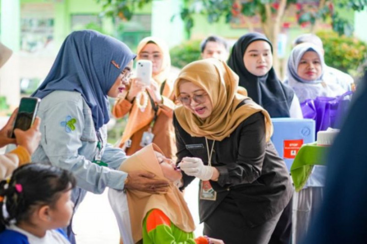 38.991 Anak di Banjarbaru Kalsel Ditarget Terima Imunisasi Polio 2024