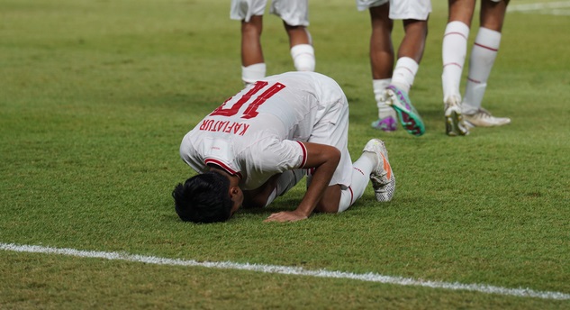 Ungkapan Haru Kafiatur Usai Cetak Gol Perdana di Piala AFF U-19