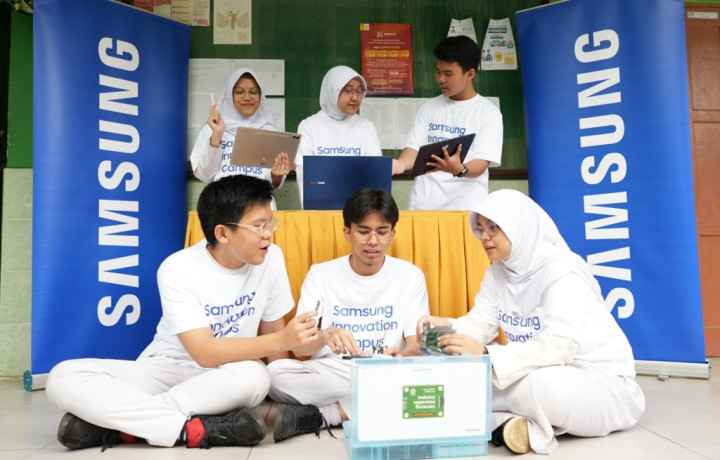 Siswa dan Mahasiswa Ciptakan Solusi Berbasis IoT dan AI di Samsung Innovation Campus