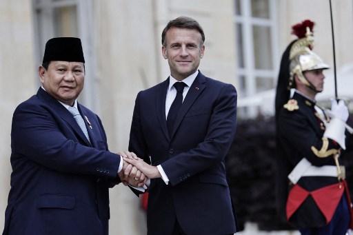 Menhan Prabowo Jumpa Presiden Macron, Ini yang Dibahas
