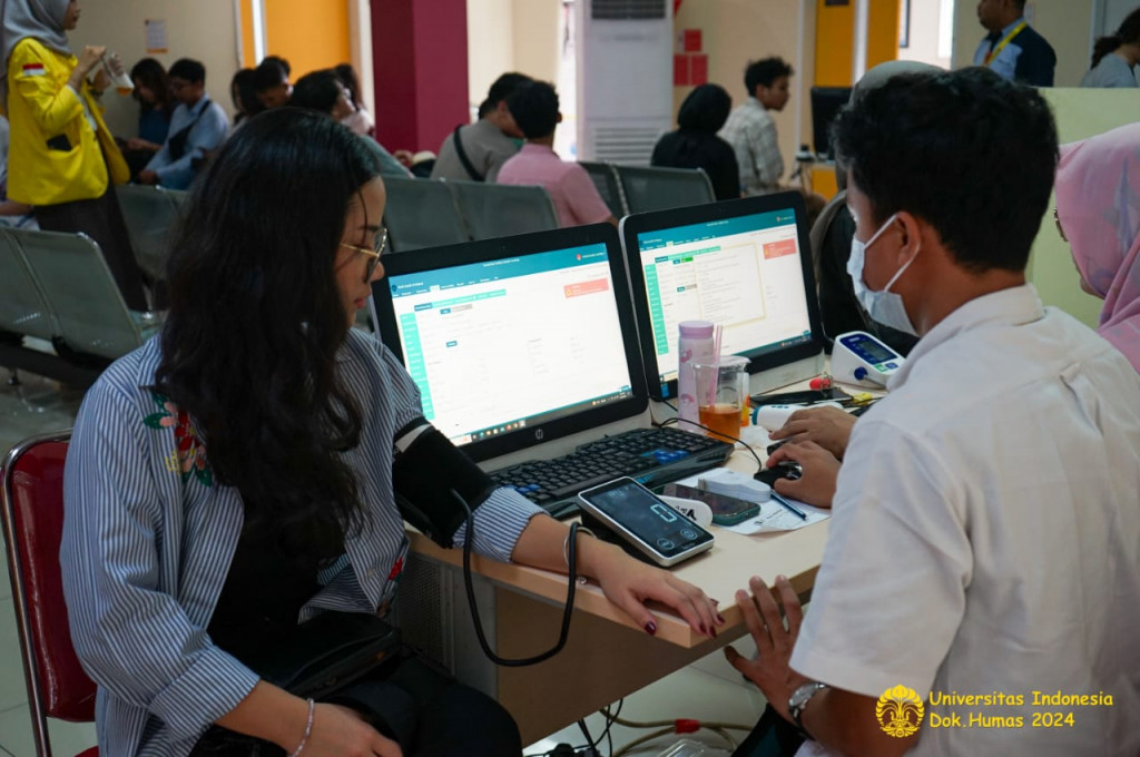 9.000 Mahasiswa Baru UI Ikut Pemeriksaan Kesehatan Sebelum Mulai Kuliah