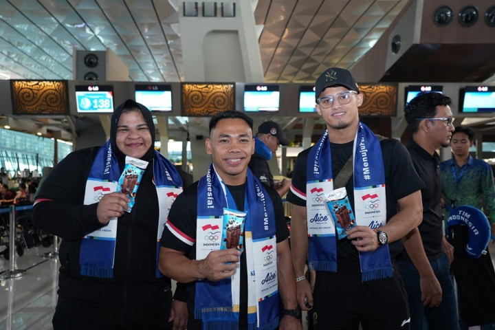 Aice Kawal Keberangkatan Kontingen Indonesia ke Olimpiade Paris 2024