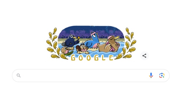 Google Doodle Hari Ini Tampilkan Tema Olimpiade