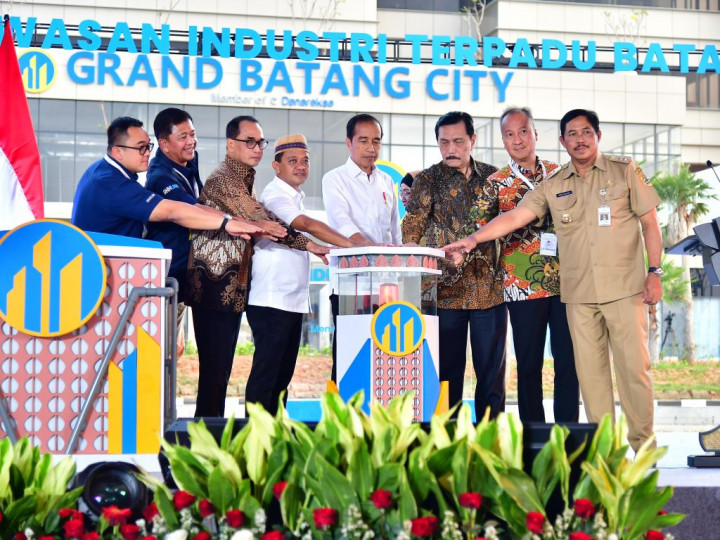 Resmikan Operasional Kawasan Industri Terpadu Batang, Jokowi Harap Dilirik Investor