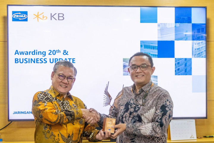 20 Tahun Bersinergi, KB Bank Raih Apresiasi dari Jaringan PRIMA