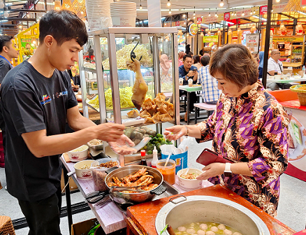 Festival Kuliner Nusantara Vol. 3 di atrium utama Cibubur Junction. (Foto: Dok. Istimewa)