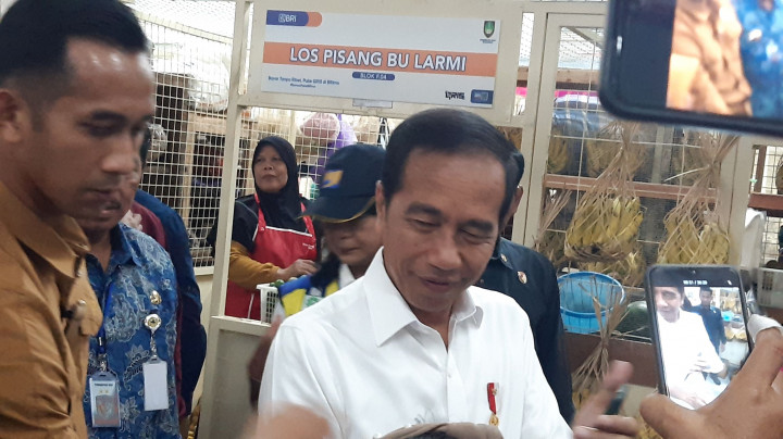 Resmikan Pasar Jongke, Presiden Jokowi: Mal Saja Kalah
