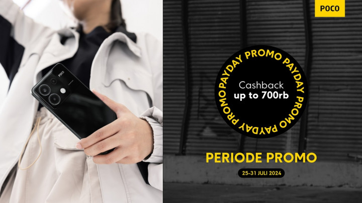 Hingga 31 Juli,Poco Bagikan Diskon di Program PayDay Sale Juli 2024