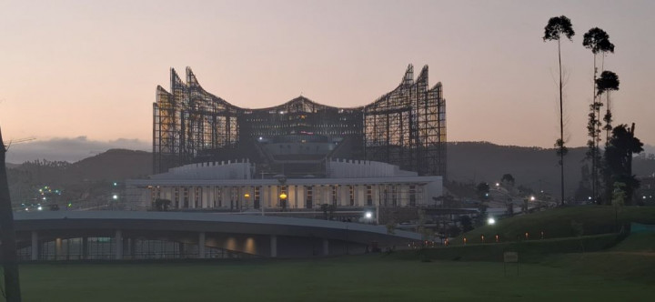 Malam Ini, Jokowi dan Iriana Menginap di Istana IKN