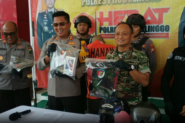 Polres Probolinggo Tembak TNI Gadungan