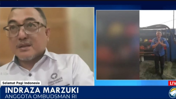 <i>No Viral No Justice</i>, Anggota Ombudsman Indraza Sorot Sistem Pengaduan