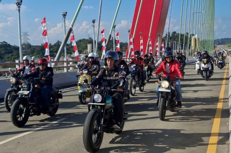 Spesifikasi Motor Jokowi yang Dipakai Touring di IKN