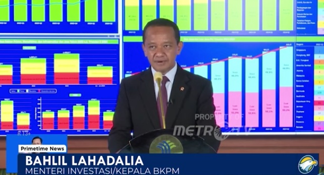 Realisasi Investasi RI Naik 22,5% Capai Rp428,4 Triliun