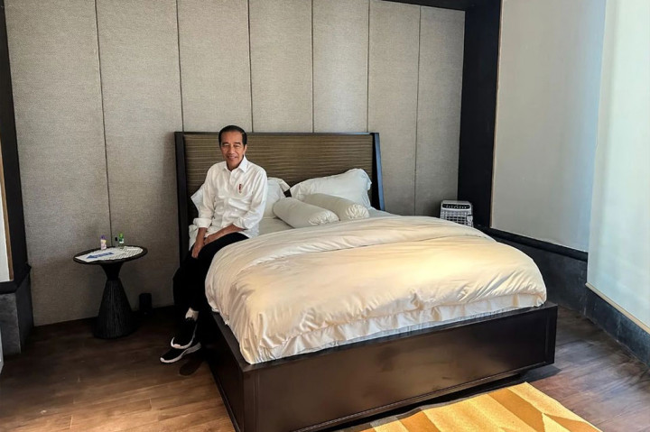 Ini Ruang Kerja dan Ruang Tidur Jokowi di Istana Garuda IKN