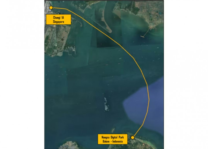 Telin Gelar Kabel Bawah Laut Batam-Singapura