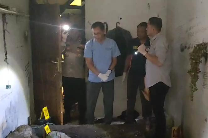 Polisi Lakukan Olah TKP Penemuan Jenazah di Bandung Barat