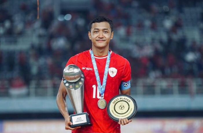 Profil Dony Tri Pamungkas, Kapten Timnas Sekaligus Pemain Terbaik Piala AFF U-19