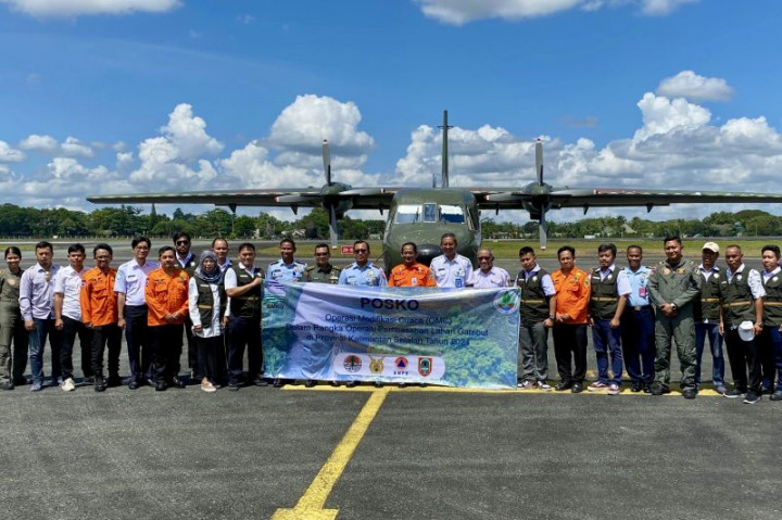 Kalsel Lakukan Modifikasi Cuaca Lebih Awal Antisipasi Karhutla