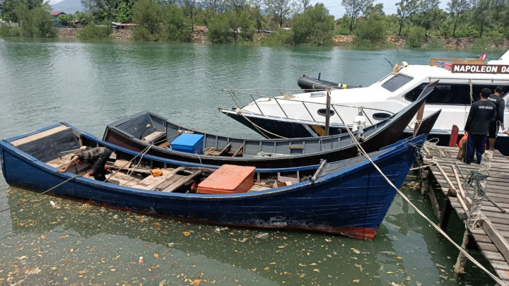 2 Kapal Pakai Bom Ikan di Perairan Pulo Aceh Diamankan Aparat