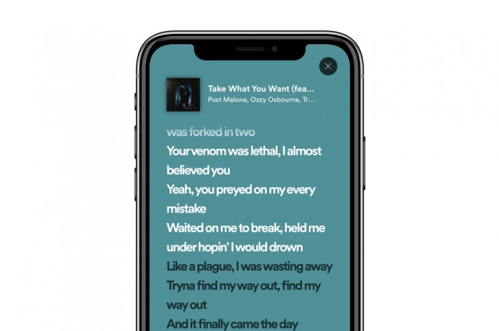 Spotify Kembalikan Akses Lirik Lagu di Paket Gratis