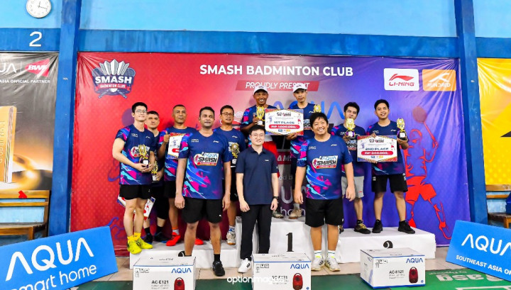 Turnamen Badminton AQUA Cup Digelar di Jakarta
