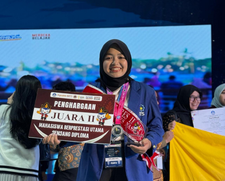 Keren! Tepy, Mahasiswa ITS Sabet Juara 2 di Pilmapres Nasional 2024