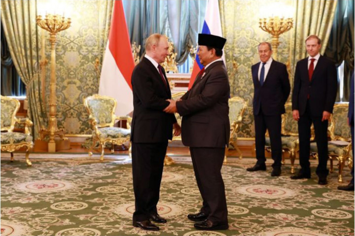 Ini yang Diungkapkan Prabowo saat Jumpa Putin